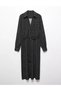 Rochie medie, Negru - 4