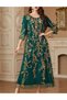 Rochie medie, Verde - 2
