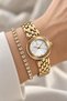 Original Women's Watch - 3 Atm Water Resistant - Gold-Colored Steel Strap - Japanese Movement - 2-Year Warranty - Stylish Gift Boxed Wristwatch Hmby2086C4