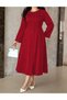 Rochie lunga, Rosu - 3