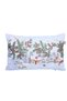 Winter Home Jacquard Woven Gobelin Decorative - Gold Silver - Kirlent 30*50 cm - 2