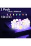 1 Pack LED Multicolored Spherical Fairy Lights Battery Powered Wedding Decoration - 5