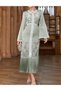 Rochie lunga, Verde - 4