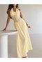 Rochie lunga, Galben - 4