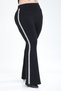 Women's Modal Fabric Stone-Detailed Flared Pants - 2