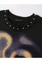 Tricou, negru - 4
