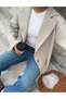 Coat, Beige - 5