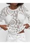Bluza, alb - 5