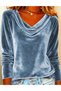 Bluza, Albastru