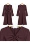 Rochie medie, Pruna - 2