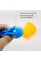 Blue Silicone Four Corner Ring Anti Drop Microphone Cover For Handheld - 7