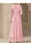 Rochie lunga, Roz deschis - 3