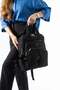 Ultra Lightweight, Multi-Pocket Backpack and Clutch Bag, Compact Design, Black – (571-5J) - 2