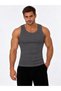 Men's Halter Neck Slimfit Sportsman Lycra Singlet - 6