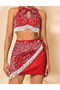 Skirt, red