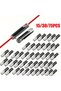 Universal Quick Connect Terminals 30PCS Black Plug And Play Wire Connectors - 3