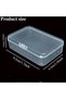 4pcs Plastic Mini Storage Box Transparent Portable Jewelry Organizer Case - 3