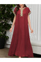 Rochie lunga, Rosu - 6