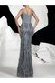 Rochie lunga, Gri - 3