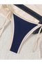 Swimsuit, Navy blue - 3