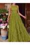 Rochie lunga, Verde - 4