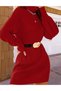 Rochie scurta, Rosu
