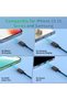 كابل Type C إلى Type C فائق السرعة بقوة 60 واط، طول 100 سم، متوافق مع iPhone وSamsung وiPad وXiaomi، نقل بيانات عالي السرعة - 3