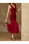 Medium dress, Red