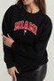 Unisex Miami Printed Crew Neck Sweatshirt