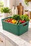 3 Multi-Purpose Organizer Baskets, Green - 3