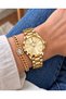 Steel Strap, 30m Water Resistant, Custom Design Women's Watch + Bracelet Vs.Blkt.1276
