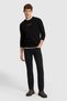 Men's Crew Neck Regular Fit Sweatshirt with Chest Print. - 5