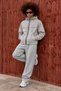 Men's Stand-Up Collar Hooded Casual Seasonal Stone Raincoat - 6