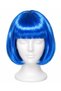 Girl's Sweatshirt with a Manifest Print, Made with 3-Ply Yarn + Manifest Blue Cocktail Wig + Sequined Hat + Face Mask (the Print Is Washable and Can Withstand Drying). - 3