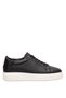 Elit 26Kbtnant02 Men's Genuine Leather Casual Shoes, Black.