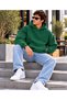 Men's Basic Hooded Sweatshirt - Loose Fit, Comfortable, with Kangaroo Pocket, Cotton Sweatshirt.
