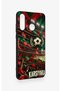 Huawei P30 Lite Compatible Silicone Case with a Karşıyaka-Themed Pattern. - 3