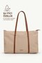 Vizon-Taba Shk357 Large Capacity, Shoulder Strap, Zippered, Everyday Shopper Bag. - 4