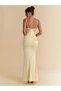 Rochie maxi, galben - 3