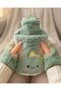 Plush Hot Water Bottle with Pocket, Handheld Hot Water Bottle, Hand Warmer. - 7