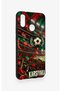 Huawei P20 Lite Compatible Silicone Case with Karşıyaka-Themed Pattern. - 3