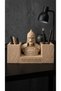 Fatih Sultan Mehmed Bust Desk Organizer with Dual Compartments, Made of Pla Bio-Plastic, for Desk Organization and as a Prestigious Office Gift. - 5