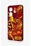 Redmi Note 14 4g Compatible, Göztepe-Themed Patterned Silicone Case. - 4