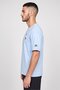 Men Relaxed Fit Short Sleeve Outdoor T-shirt, Blue - 3