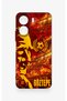 Redmi 13C Compatible Silicone Case with a Göztepe-Themed Pattern. - 2