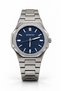 Octera Geometric Case Men's Watch with Metal Strap.