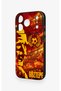 iPhone 17 Pro Compatible Göztepe-Themed Patterned Silicone Case. - 4