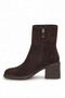 Elit Pm183 K816S Women's Heeled Boots, Brown. - 3