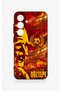 Samsung S24 Compatible Göztepe-Themed Patterned Silicone Case. - 2