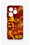 Tecno Spark 20C Compatible Silicone Case with a Göztepe-Themed Design. - 2